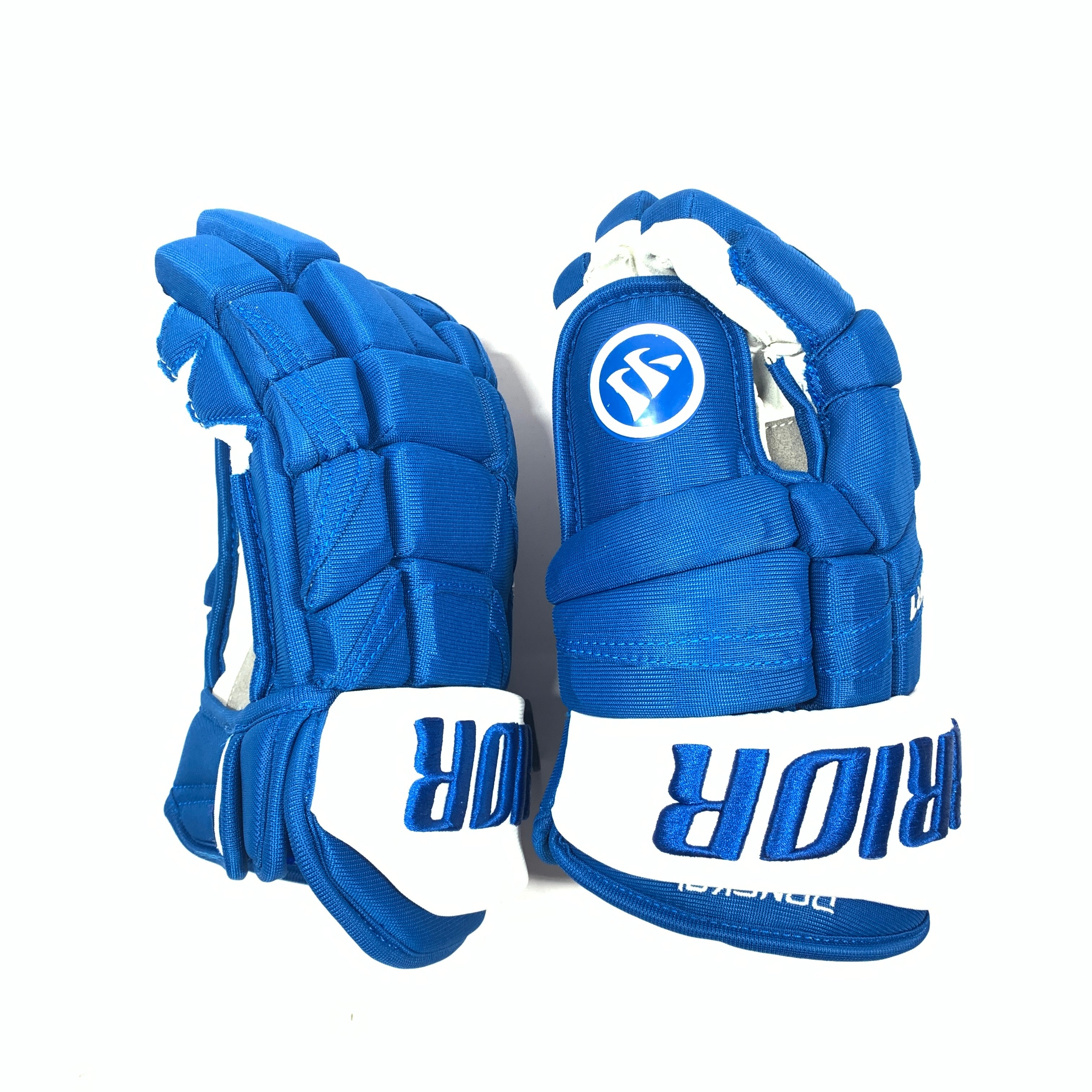 Warrior Covert QR1 Pro - Gant NHL Pro Stock - Joonas Donskoi (Bleu/Blanc)